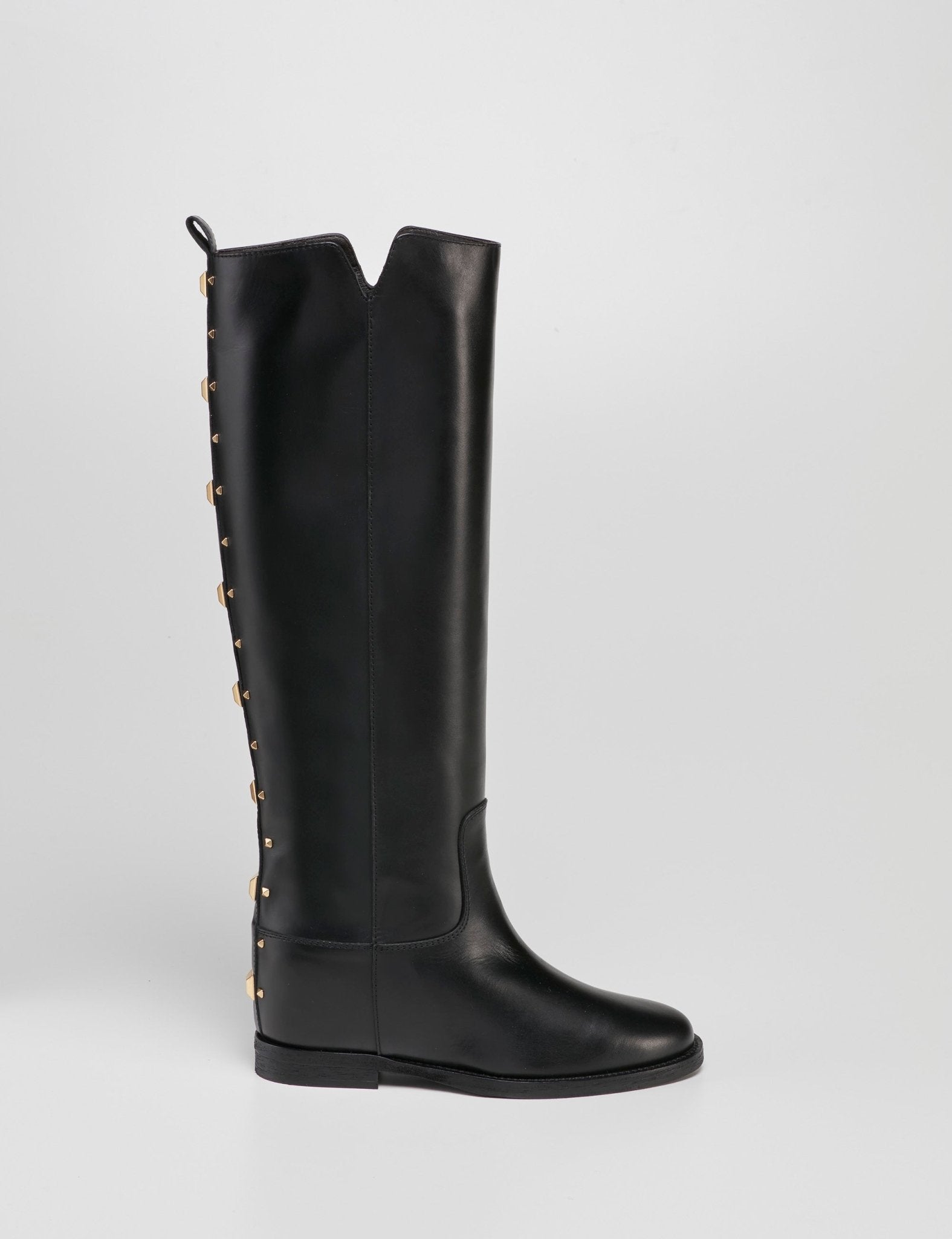 stivale borchie oro - viaroma15 - stivale