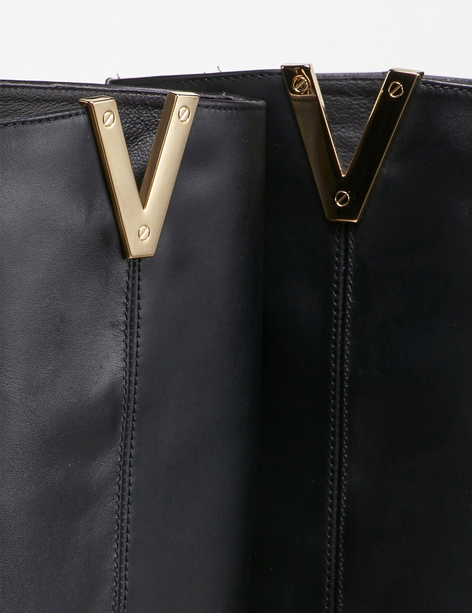 stivale nappa nero - viaroma15 - stivale