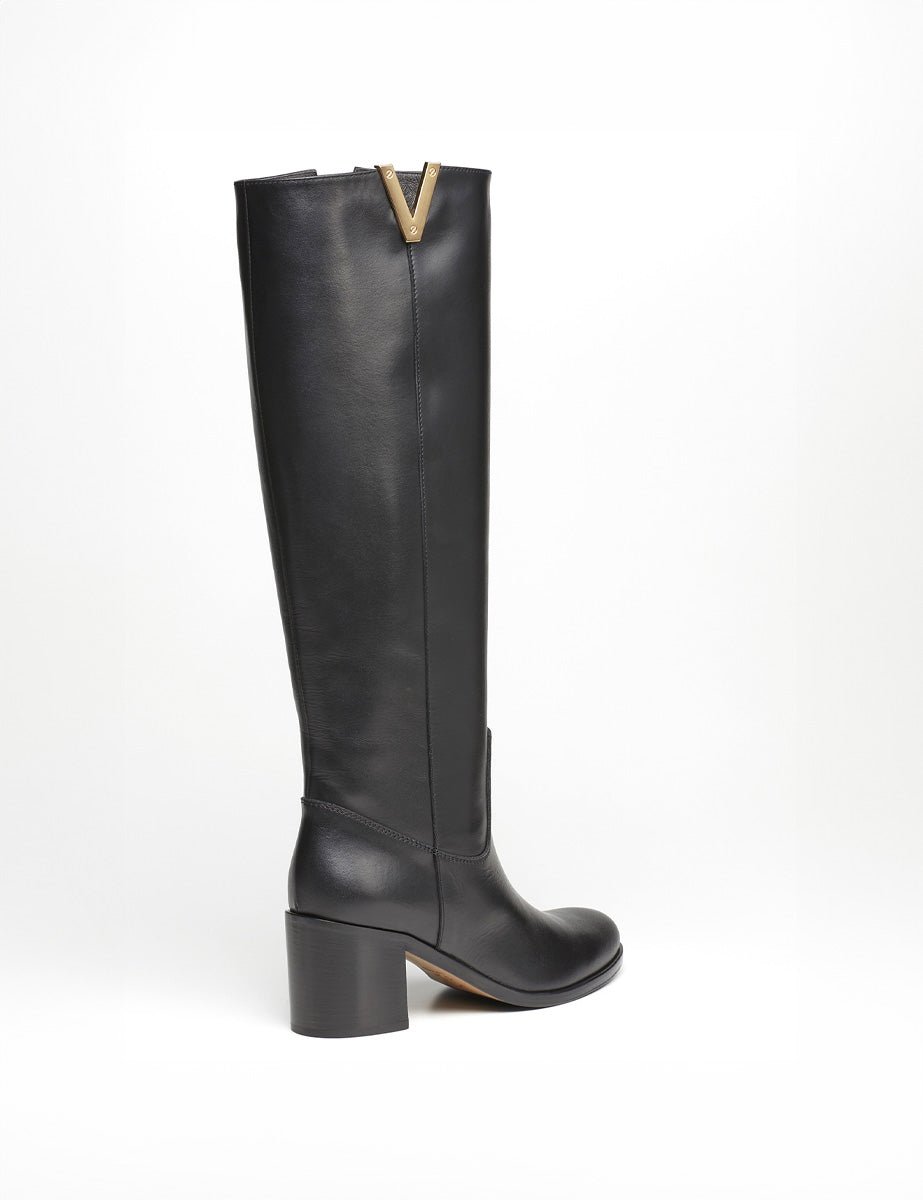 stivale nappa nero - viaroma15 - stivale