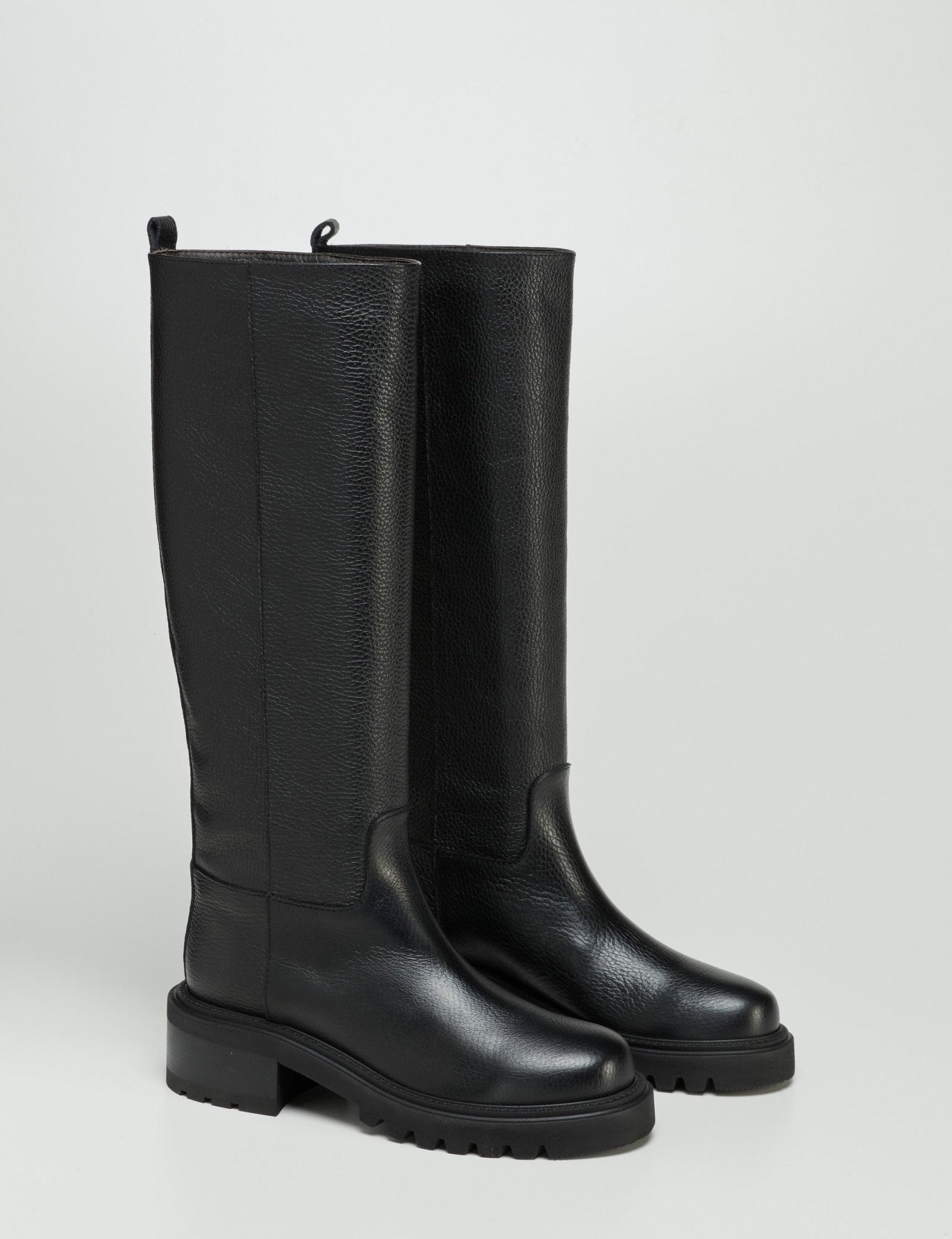 stivale tacco nero - viaroma15 - stivale