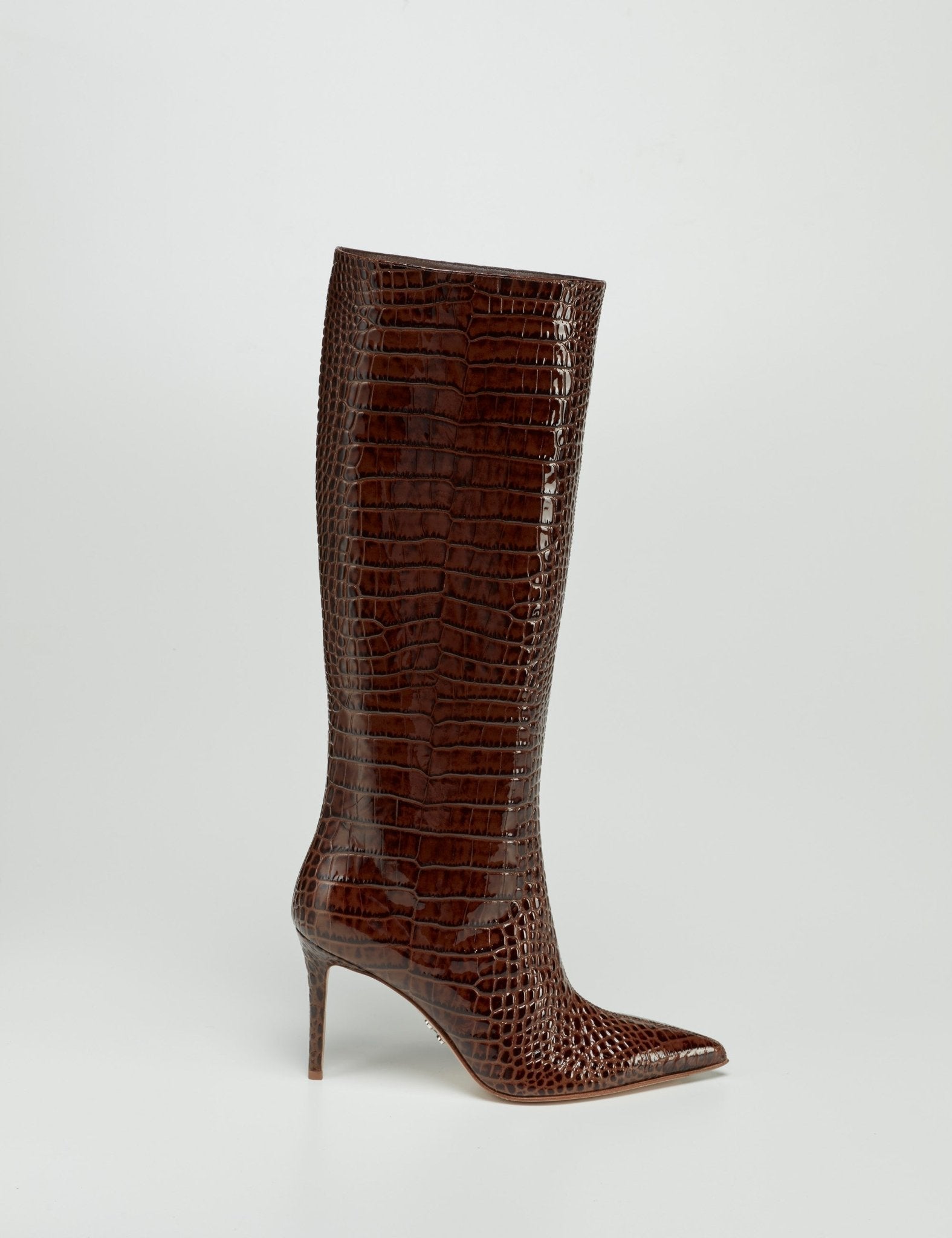 stivale tubo cocco lucido - sergio levantesi - stivale