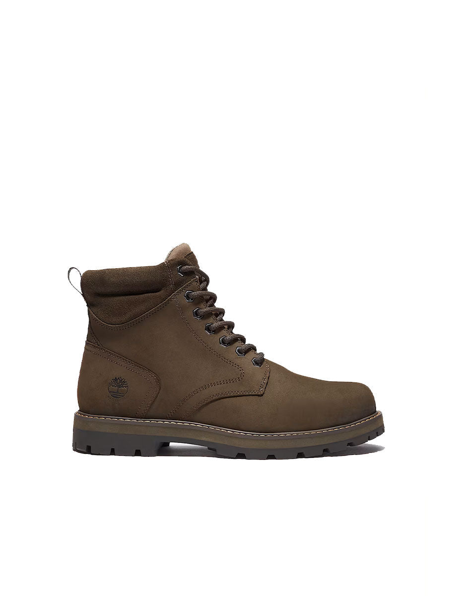 stivaletto britton road waterproof marrone scuro - timberland - stivaletto