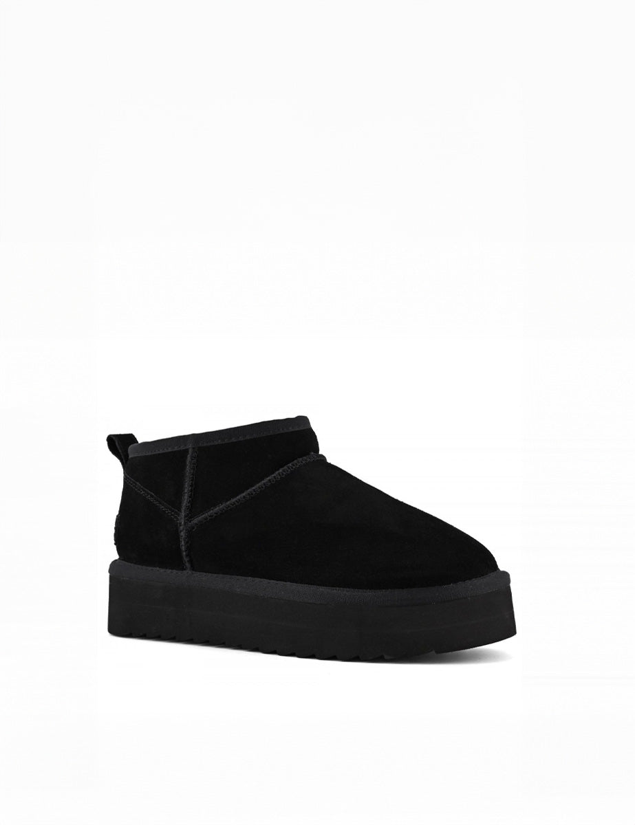 stivaletto classic platform black - colors of california - stivaletto