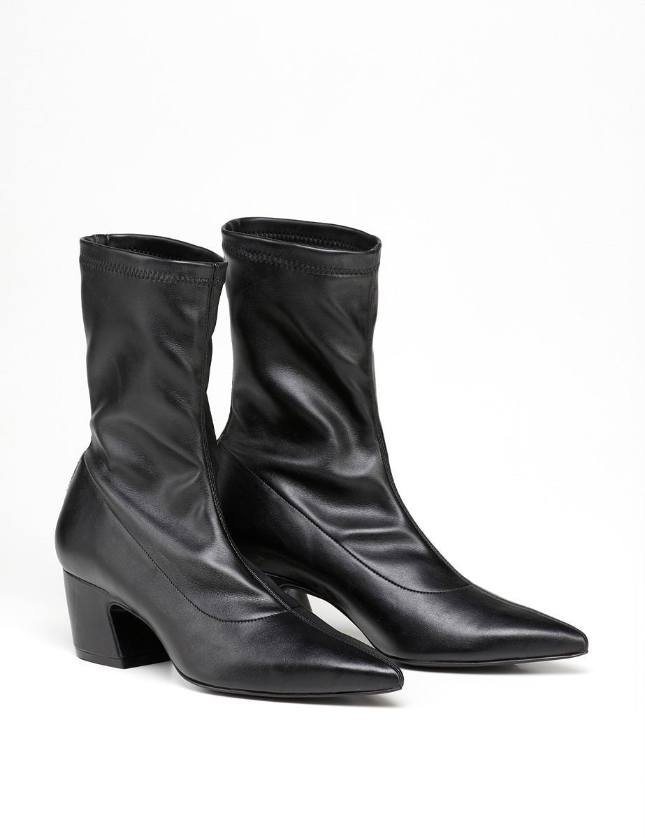 stivaletto econappa nero - poesie veneziane - stivaletto