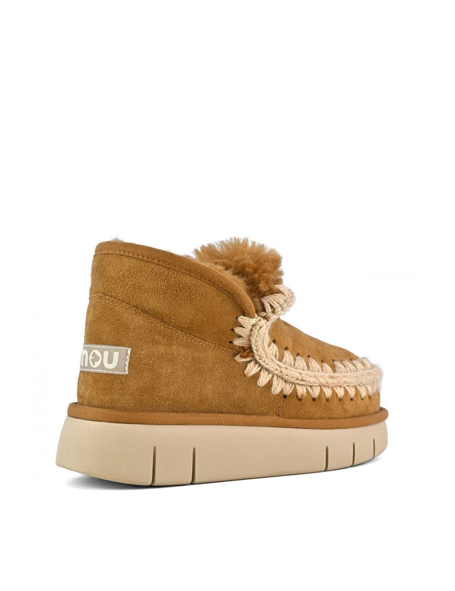 stivaletto eskimo bounce cognac - mou - stivaletto
