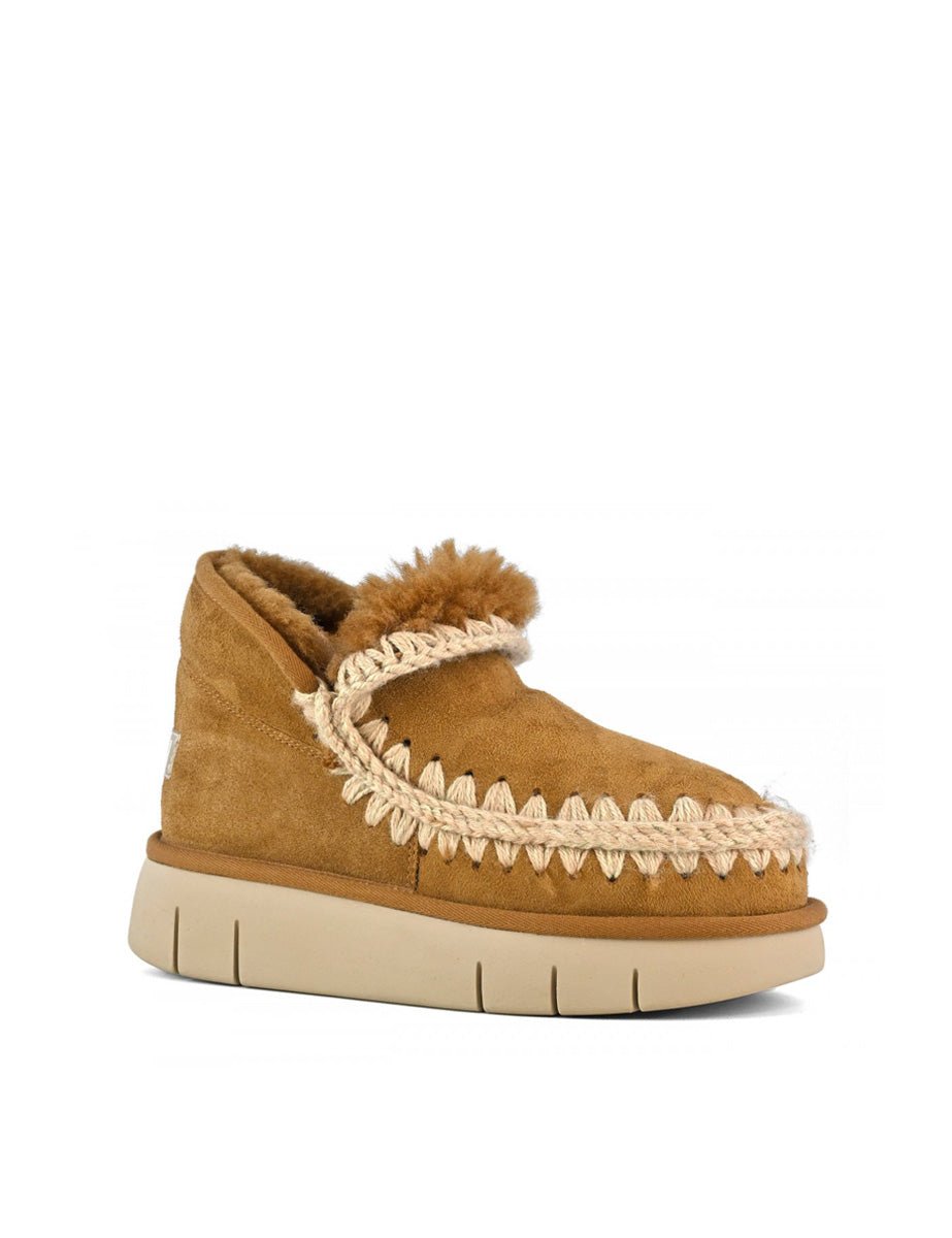 stivaletto eskimo bounce cognac - mou - stivaletto