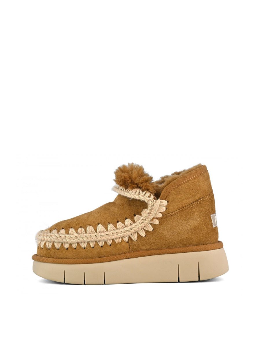 stivaletto eskimo bounce cognac - mou - stivaletto