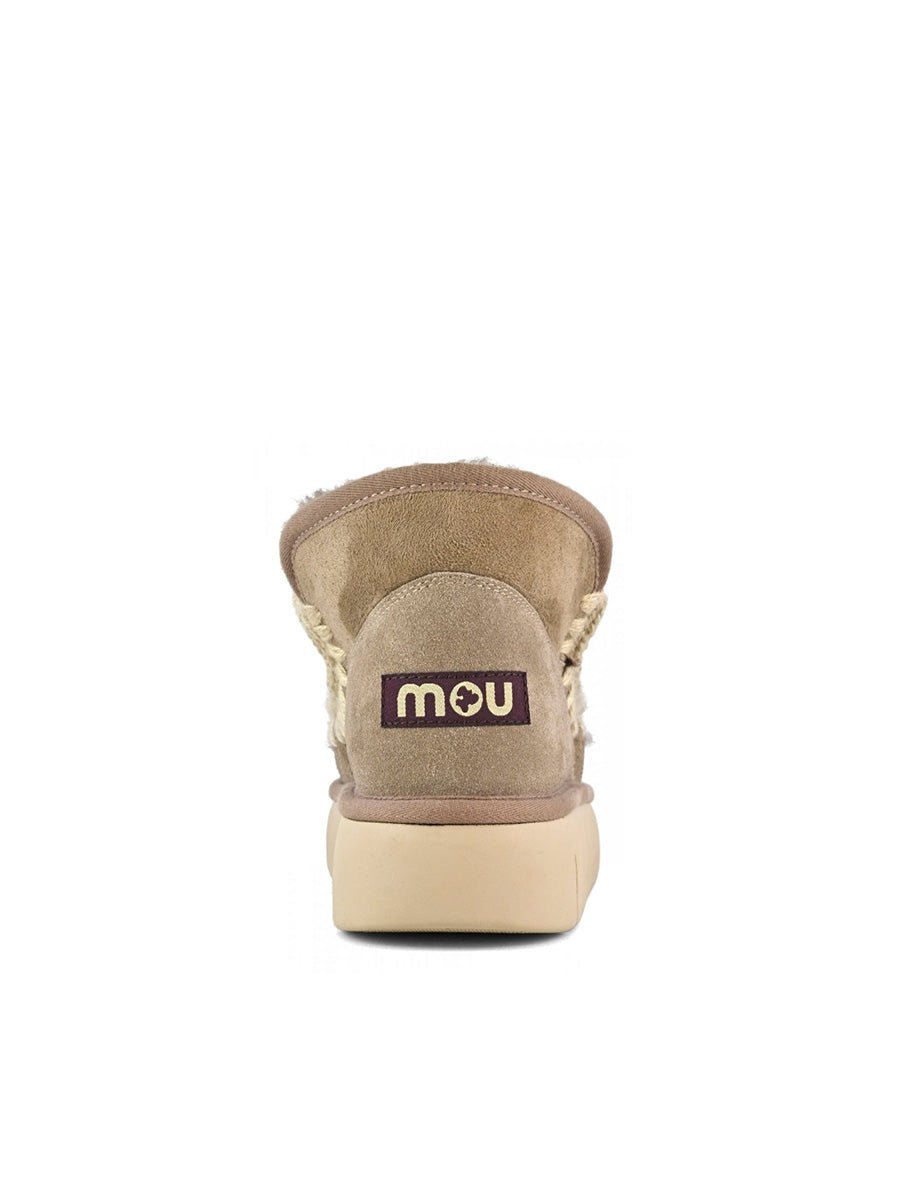 stivaletto eskimo bounce elephant grey - mou - stivaletto
