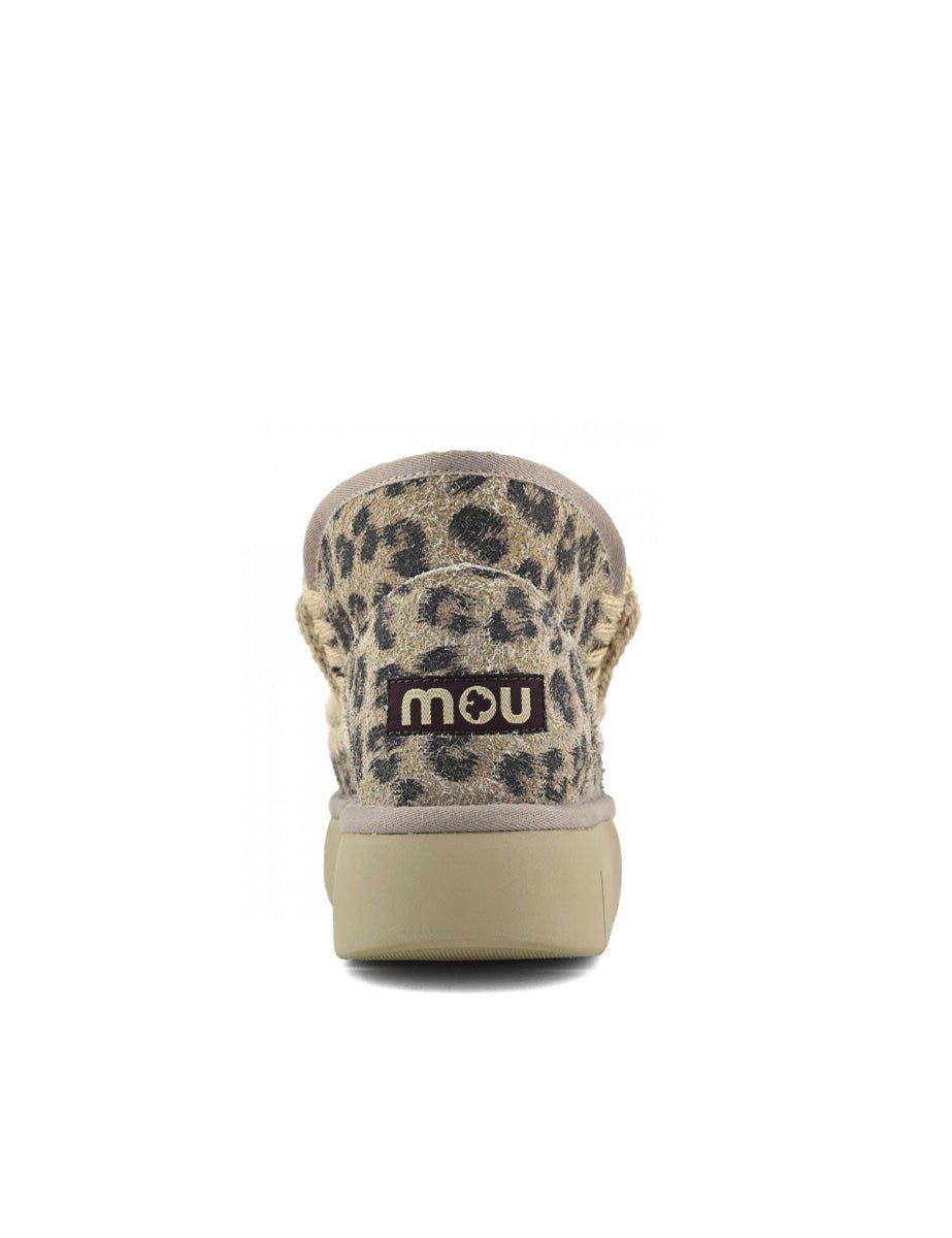 stivaletto eskimo bounce suede leopard - mou - stivaletto