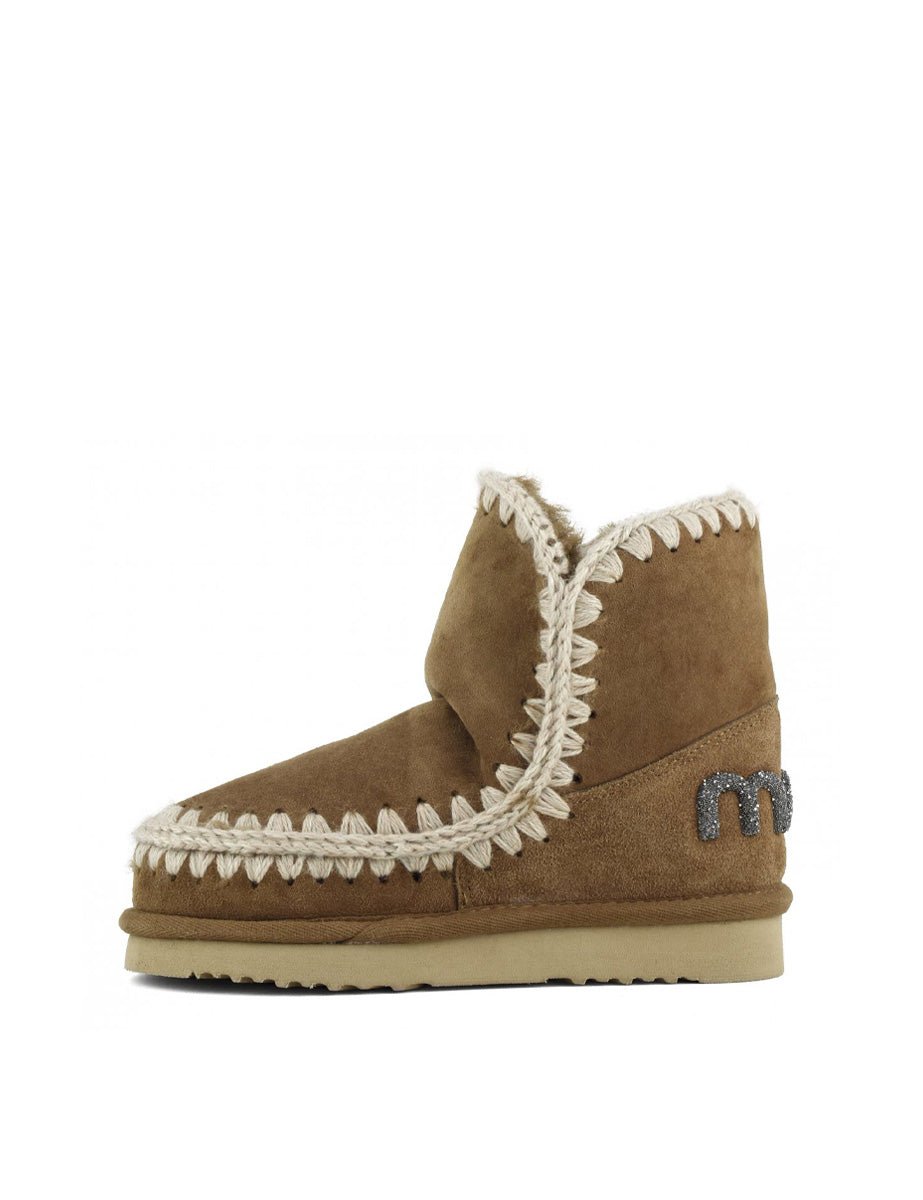stivaletto eskimo cognac - mou - stivaletto