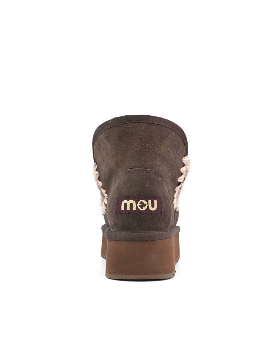 stivaletto eskimo platform mocha moro - mou - stivaletto
