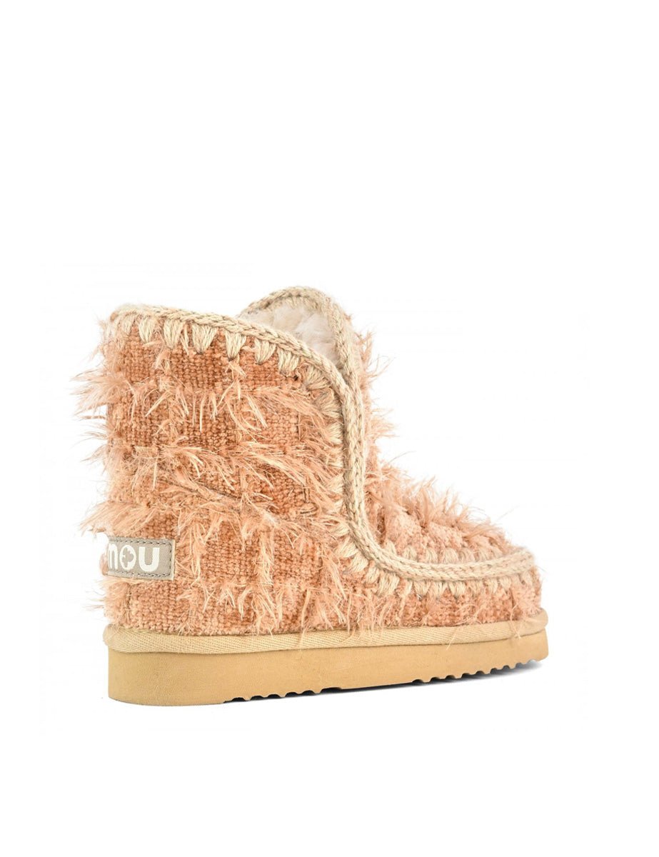stivaletto eskimo textile wool powder - mou - stivaletto