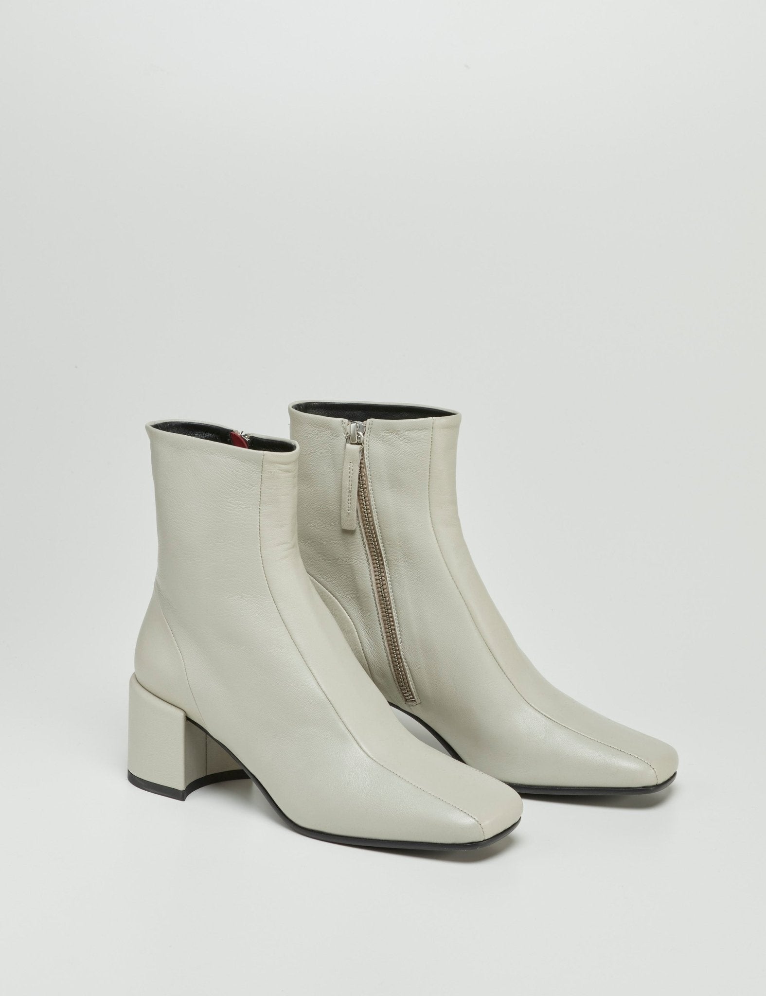 stivaletto quadrato silicio - halmanera - stivaletto