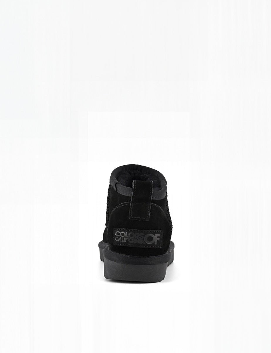 stivaletto short black - colors of california - stivaletto
