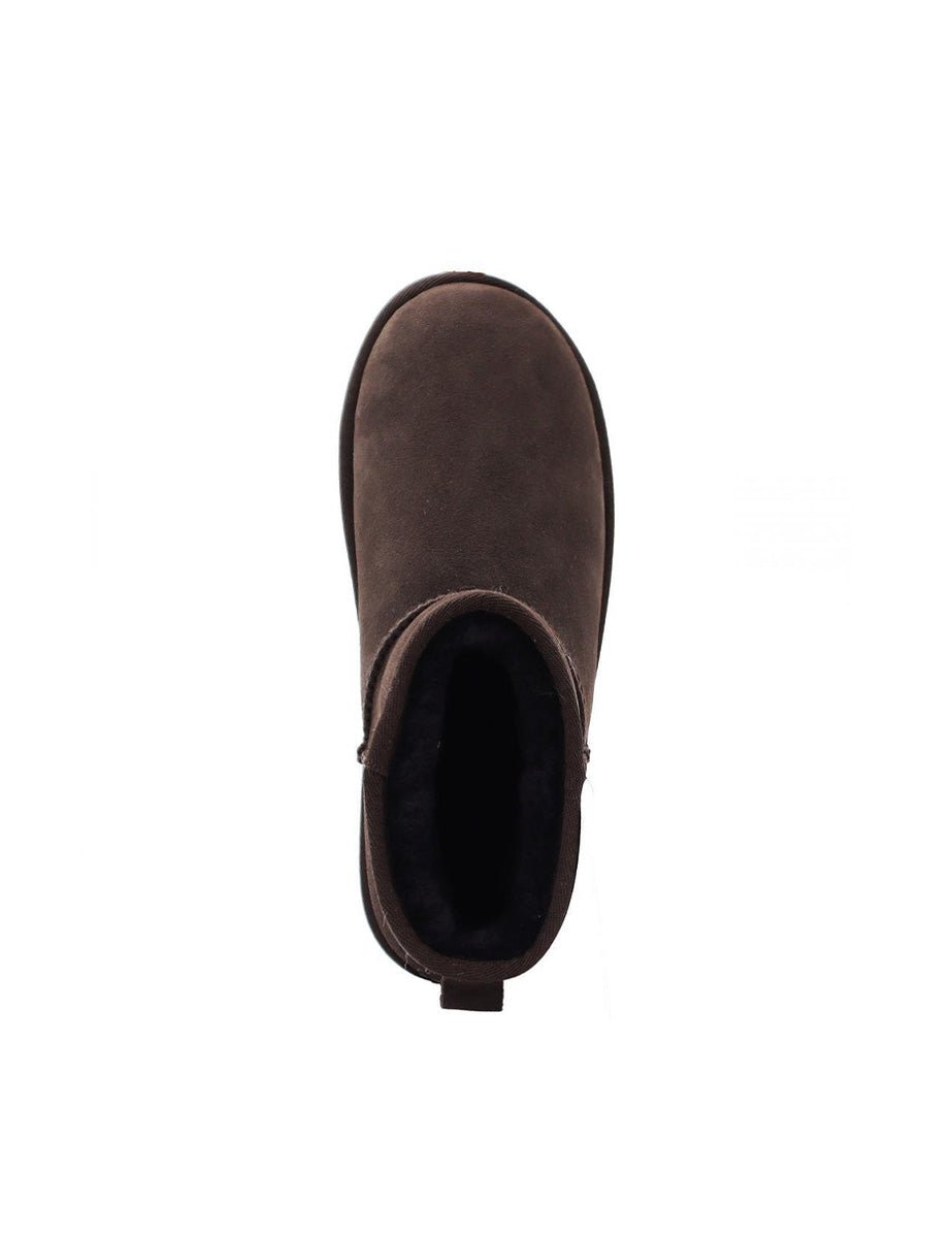 stivaletto stinger flatform chocolate - emu - stivaletto