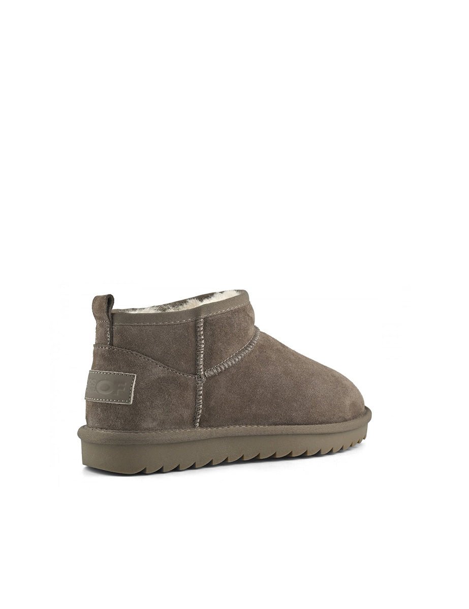 stivaletto suede montone taupe - colors of california - stivaletto
