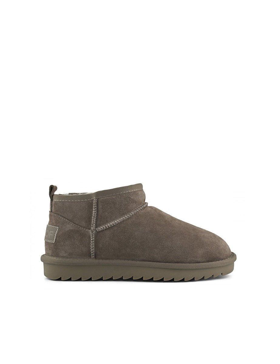 stivaletto suede montone taupe - colors of california - stivaletto