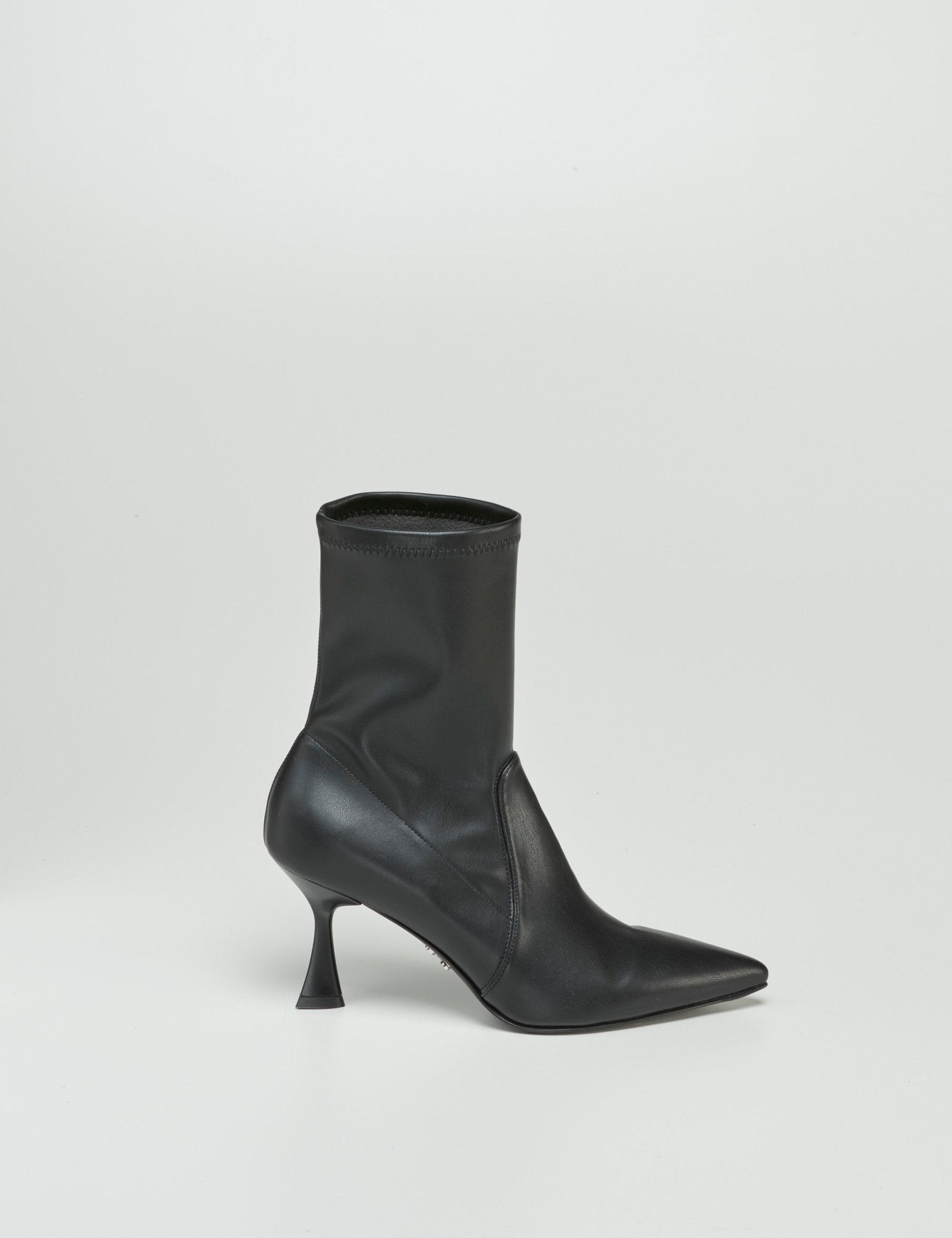 stivaletto tacco nero - sergio levantesi - stivaletto