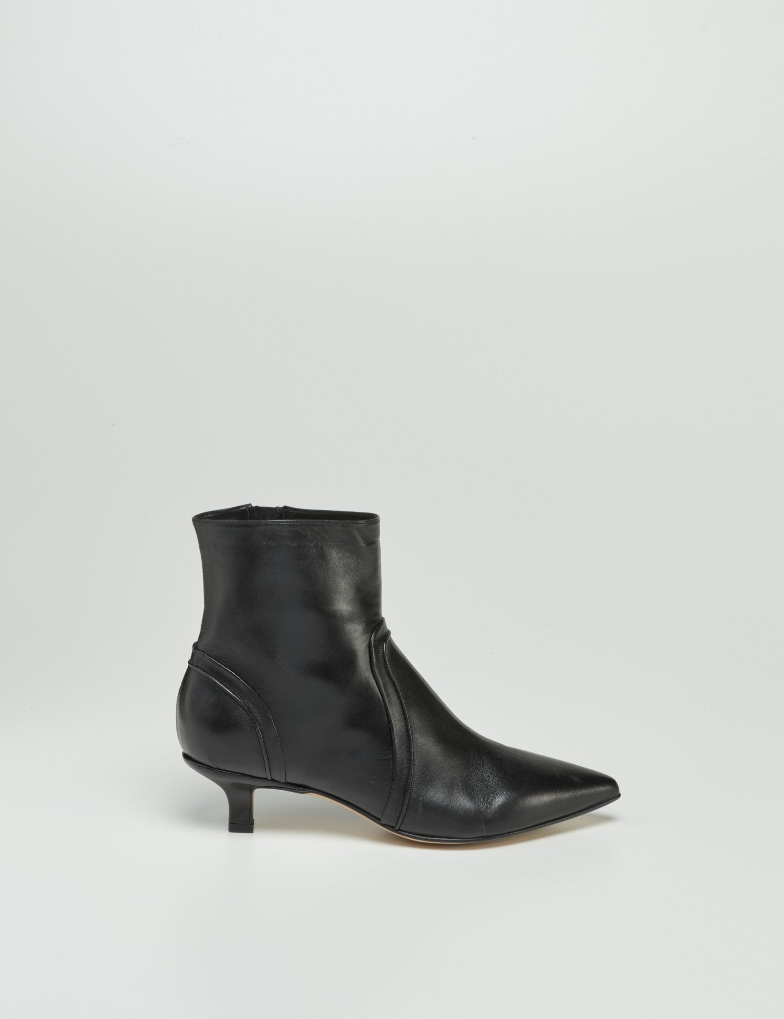 stivaletto tacco nero - pomme d'or - stivaletto