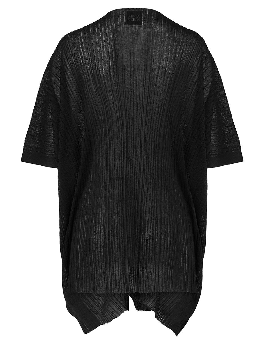 stola coste viscosa nero - alpha - stola