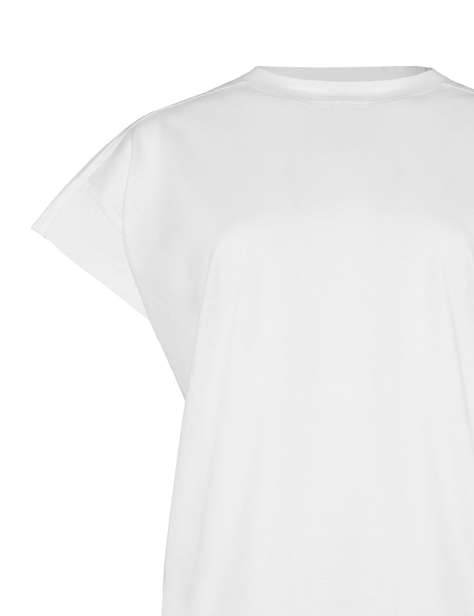 t-shirt alette bianca - alpha - t-shirt