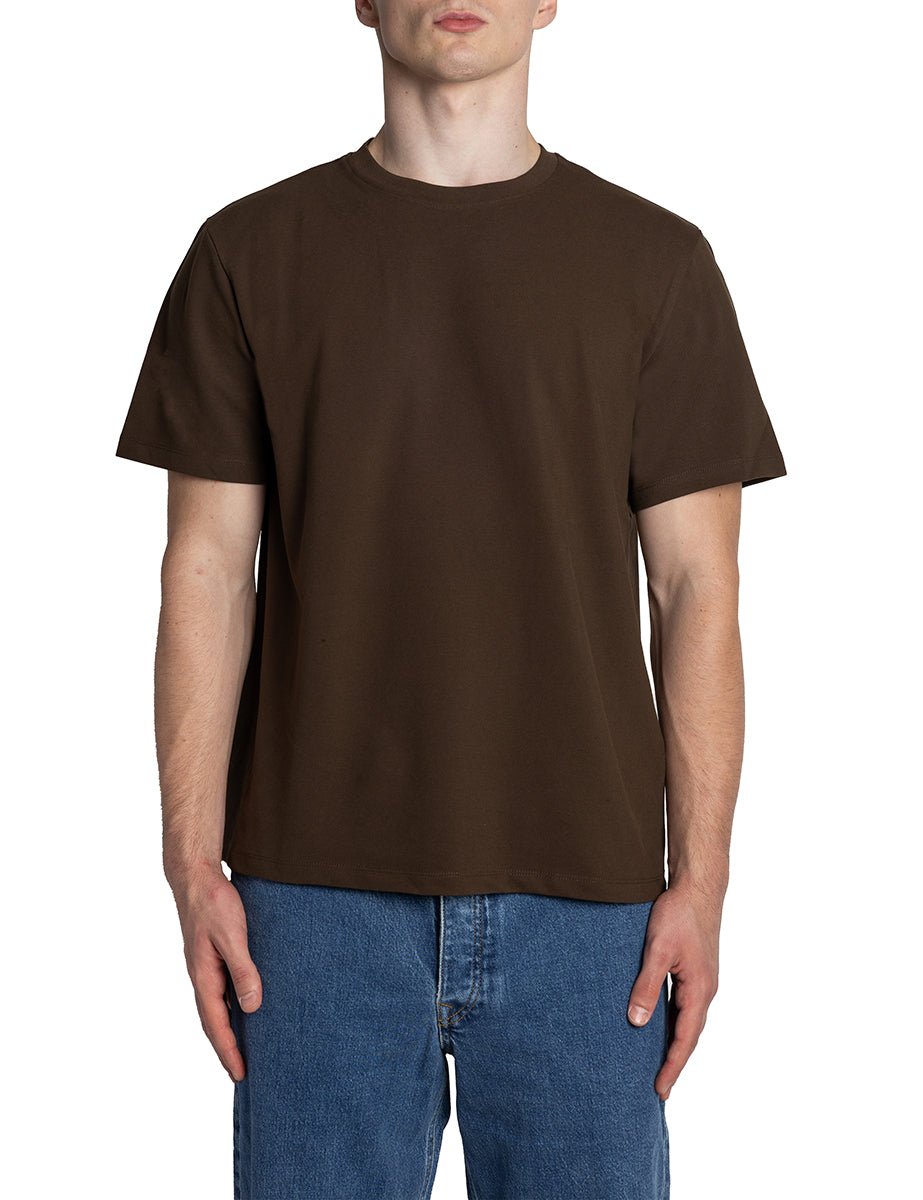 t-shirt atlas marrone - selected - t-shirt