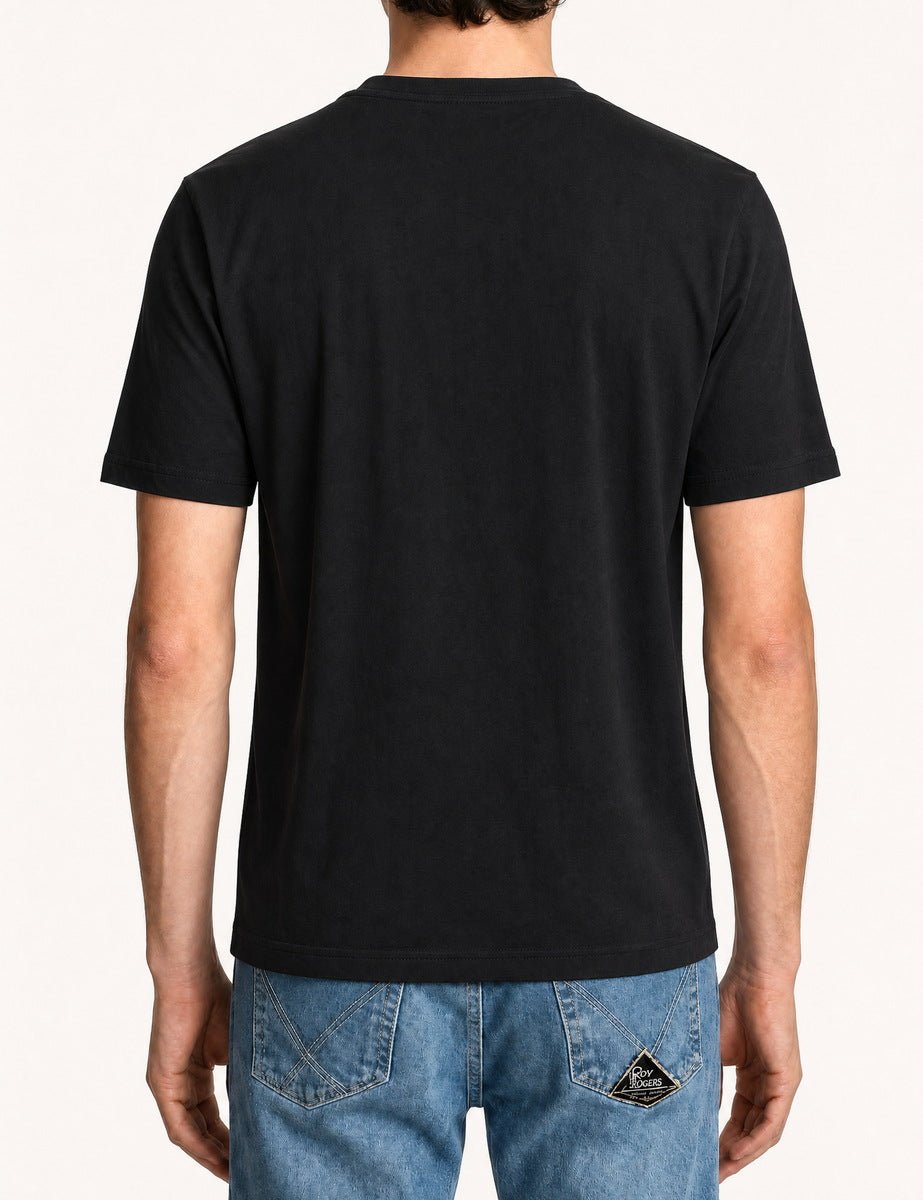 t-shirt cemey black - barbour - t-shirt