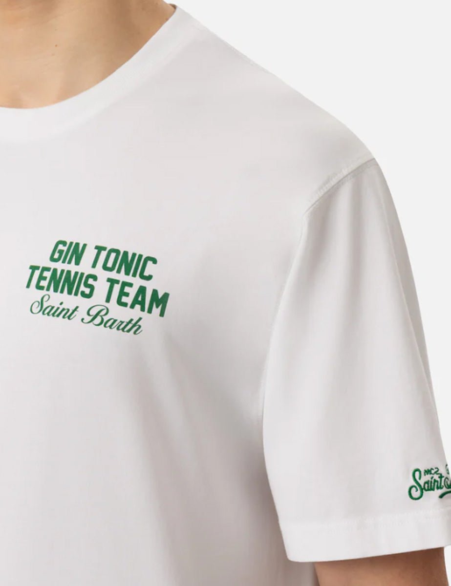 t-shirt classic gin tonic tennis - st. barth - t-shirt