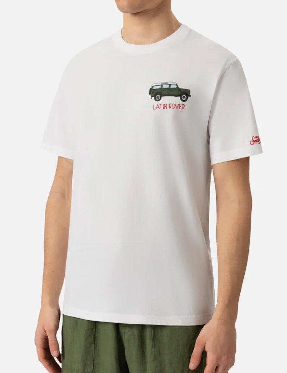 t-shirt classic latin lover bianco - st. barth - t-shirt