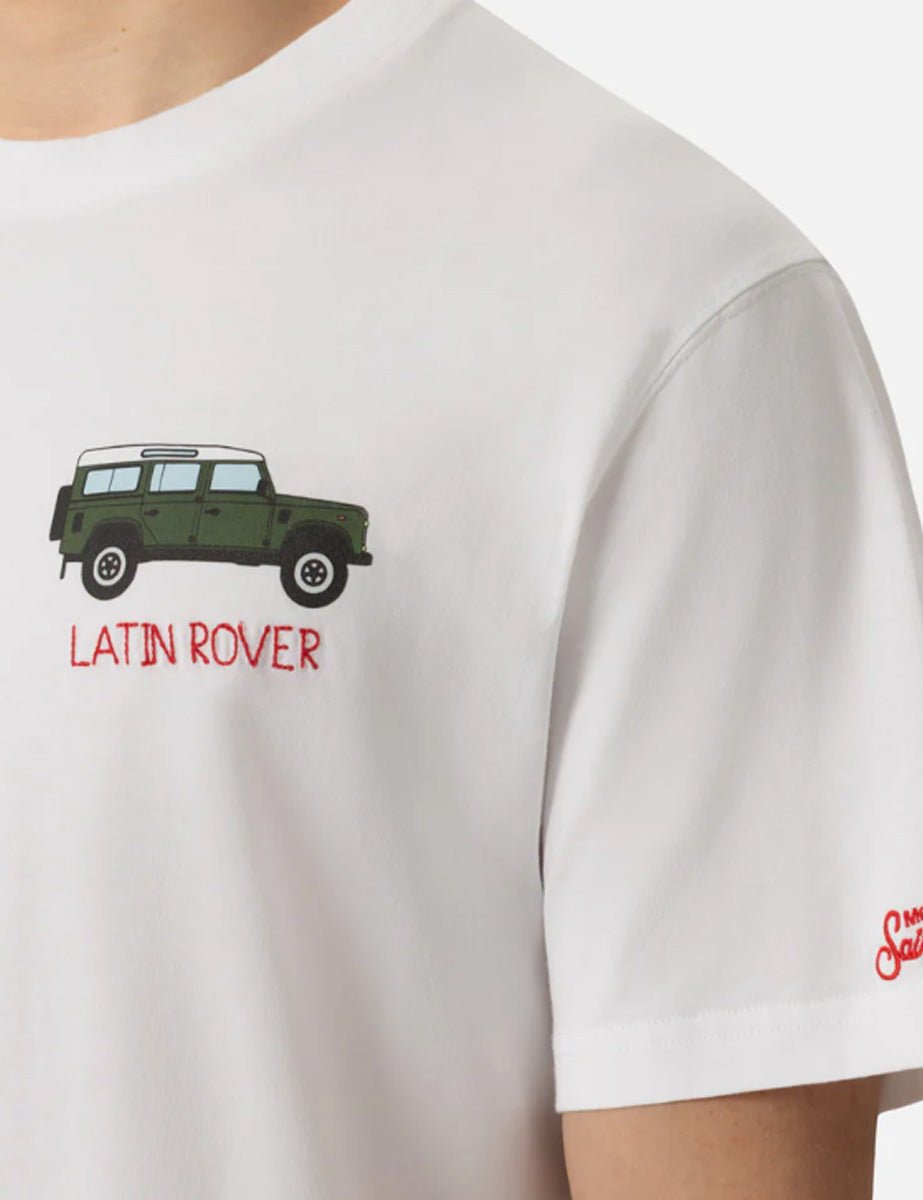 t-shirt classic latin lover bianco - st. barth - t-shirt