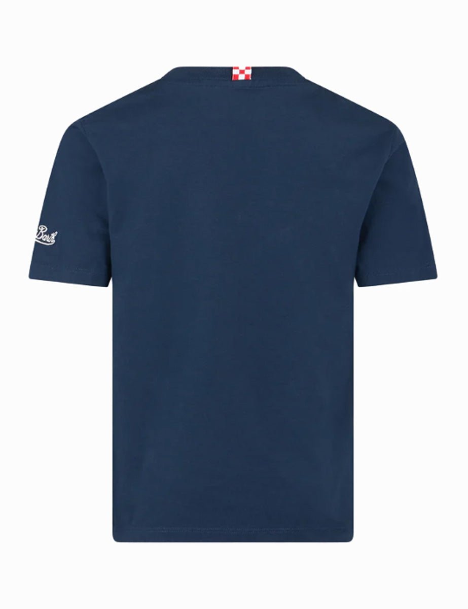 t-shirt classic special summer blu - st. barth - t-shirt