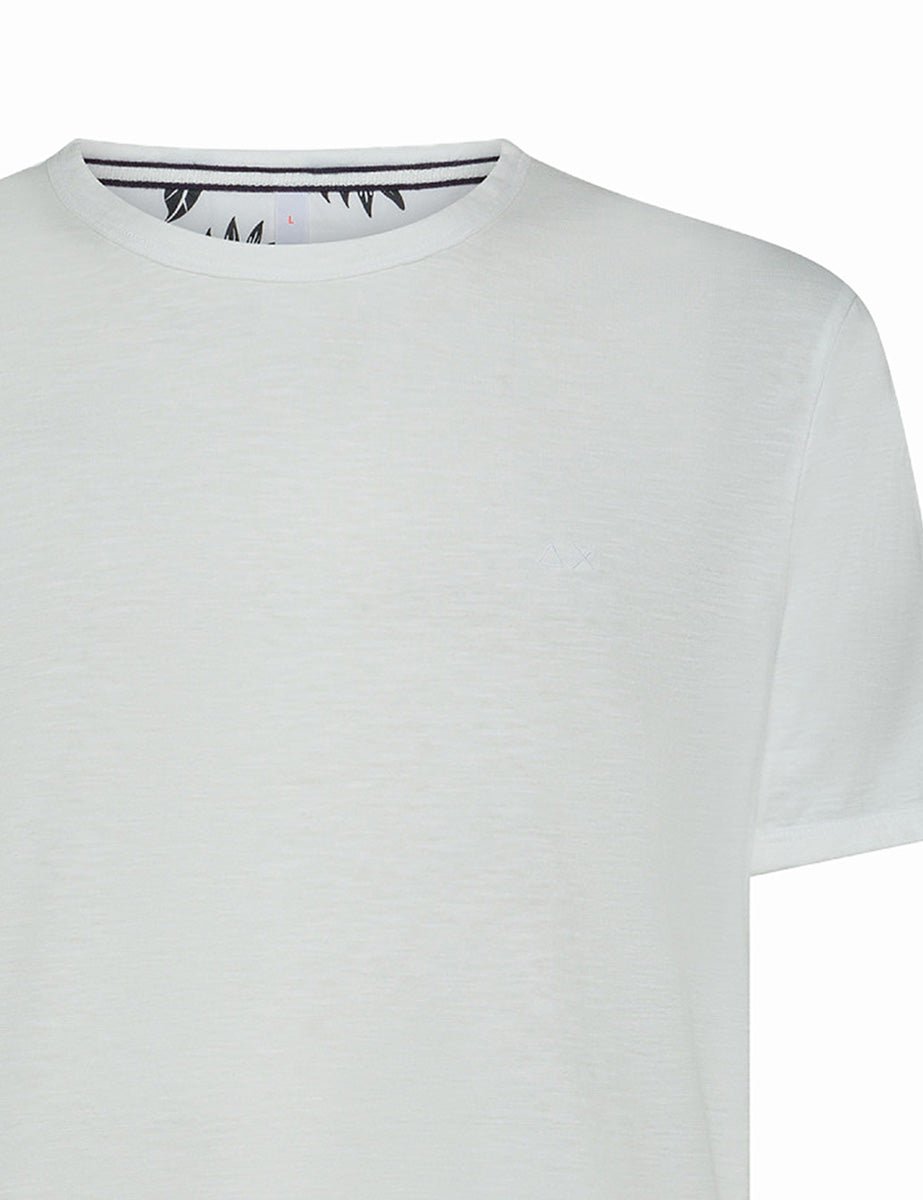 t-shirt fiammata bianco - sun68 - t-shirt