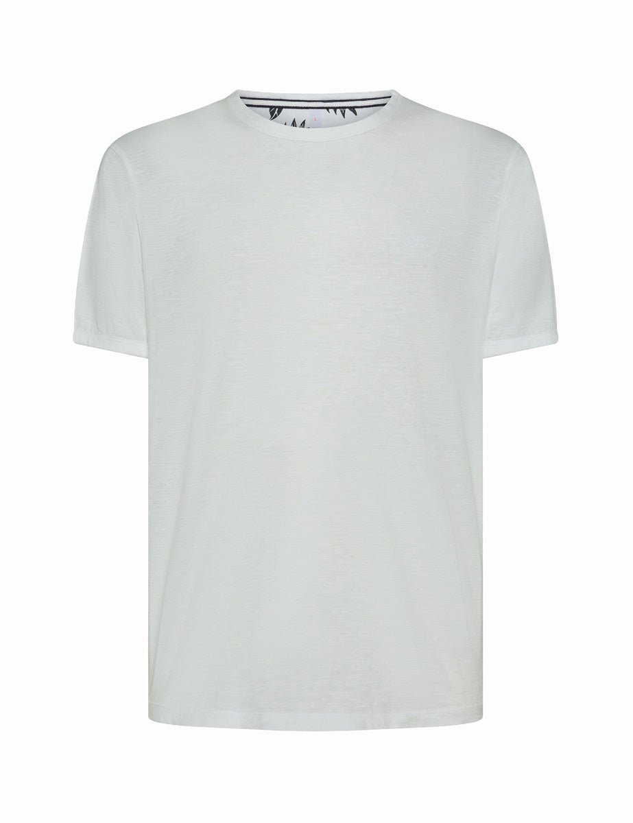 t-shirt fiammata bianco - sun68 - t-shirt