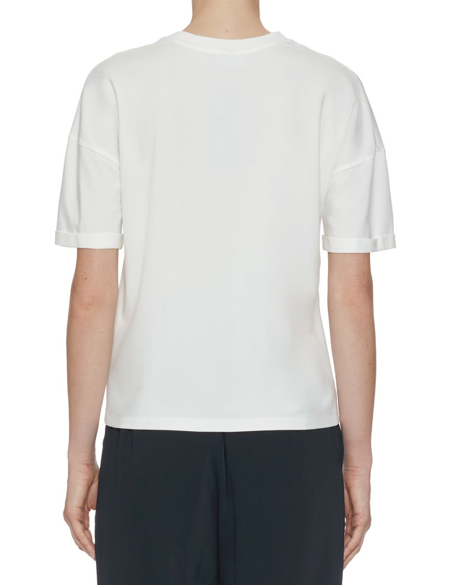 t-shirt jersey bianco - blufrida - t-shirt