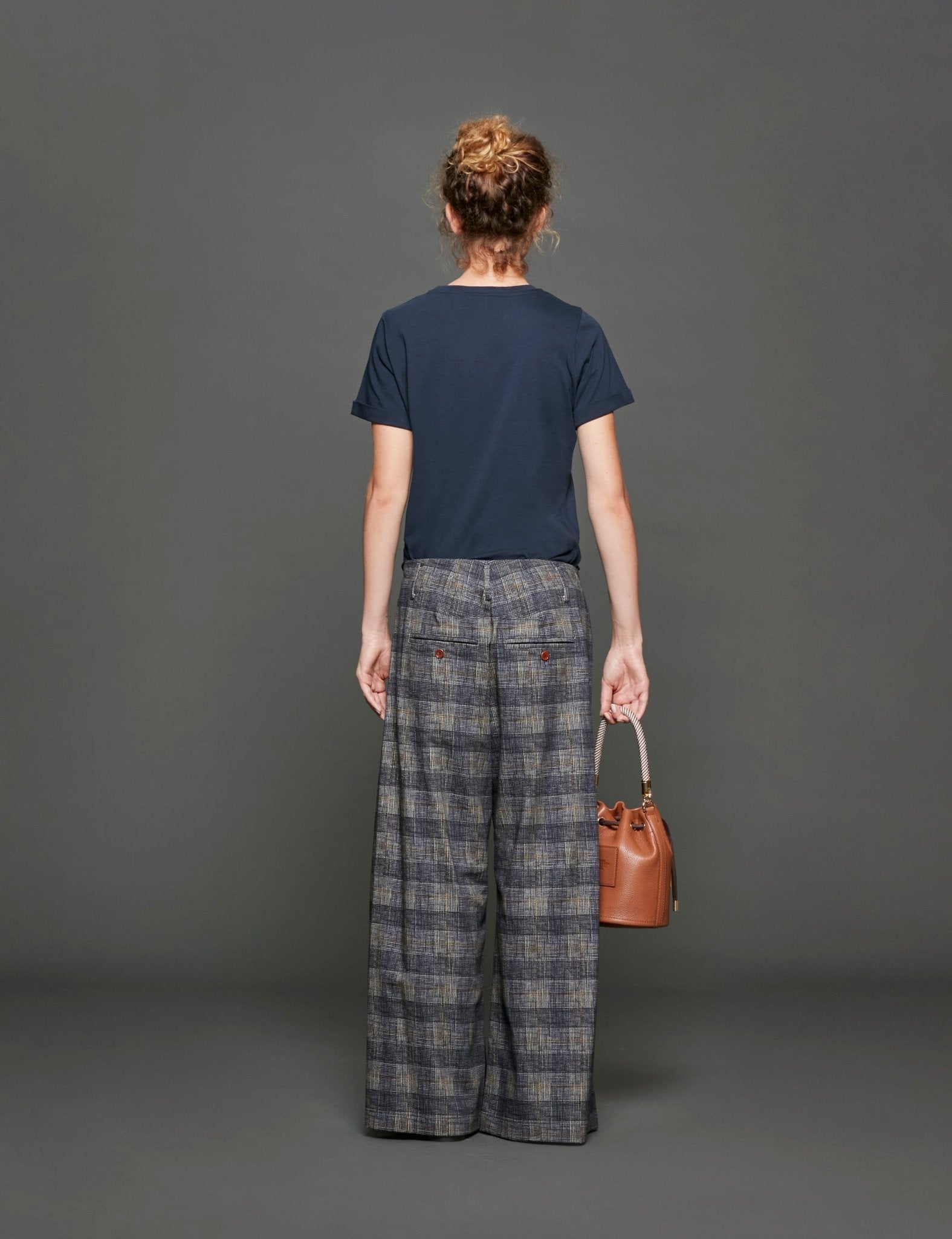 t-shirt jersey blu scuro - n21 alessandro dell'acqua - t-shirt