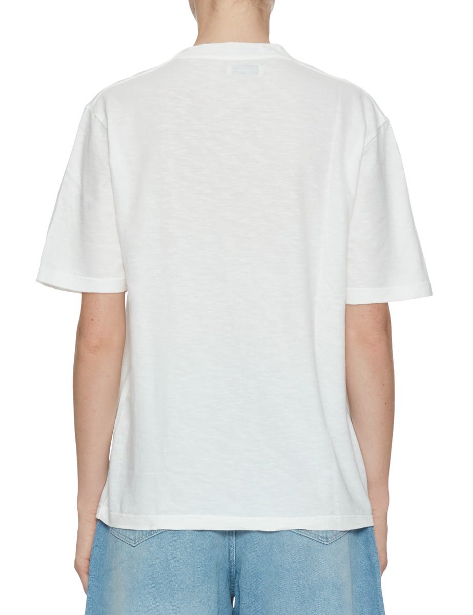 t-shirt jersey eva herzigova off white - roy rogers - t-shirt