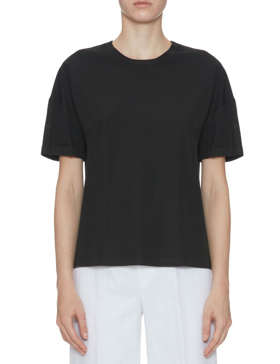 t-shirt jersey nero - blufrida - t-shirt