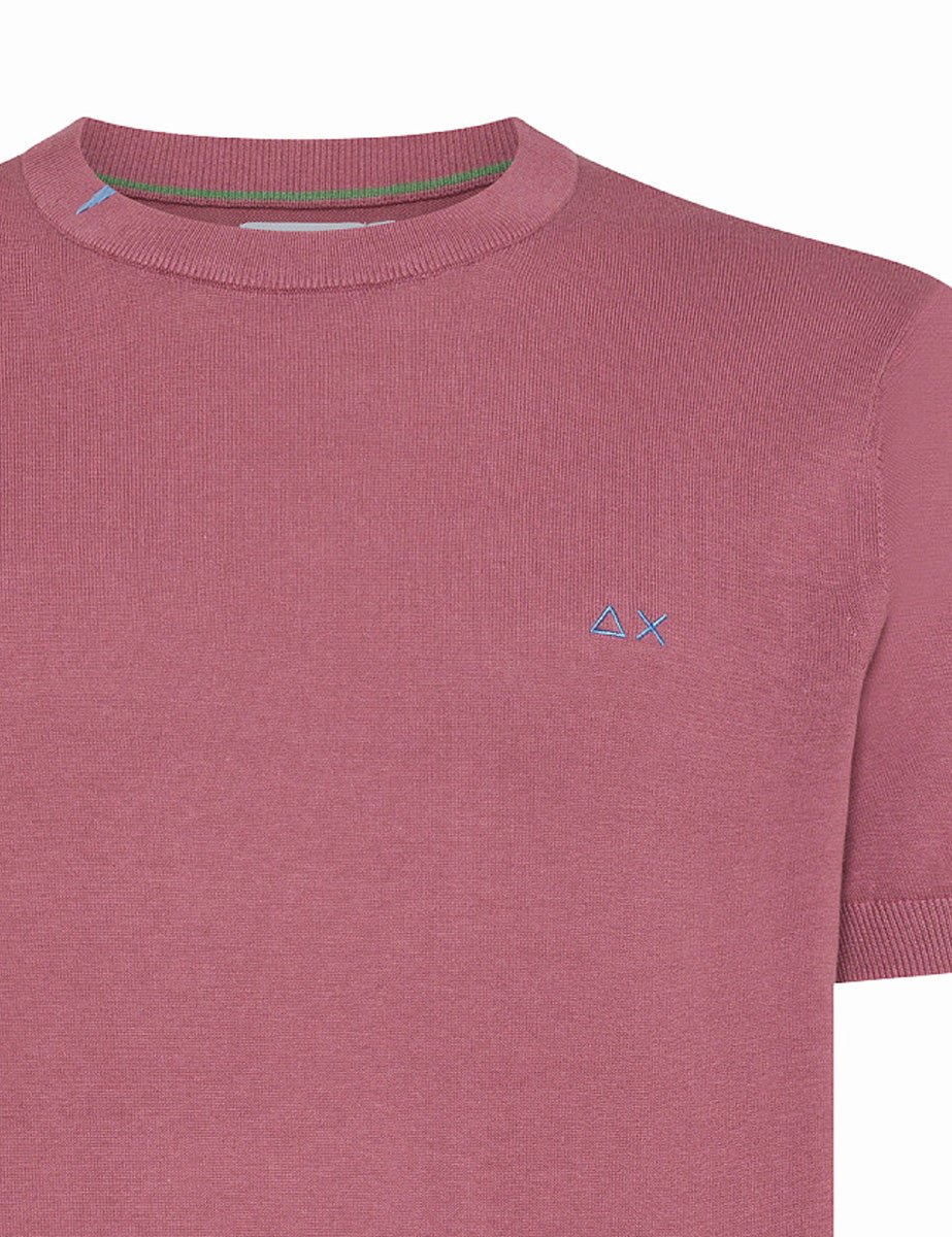 t-shirt maglia rosa - sun68 - pullover