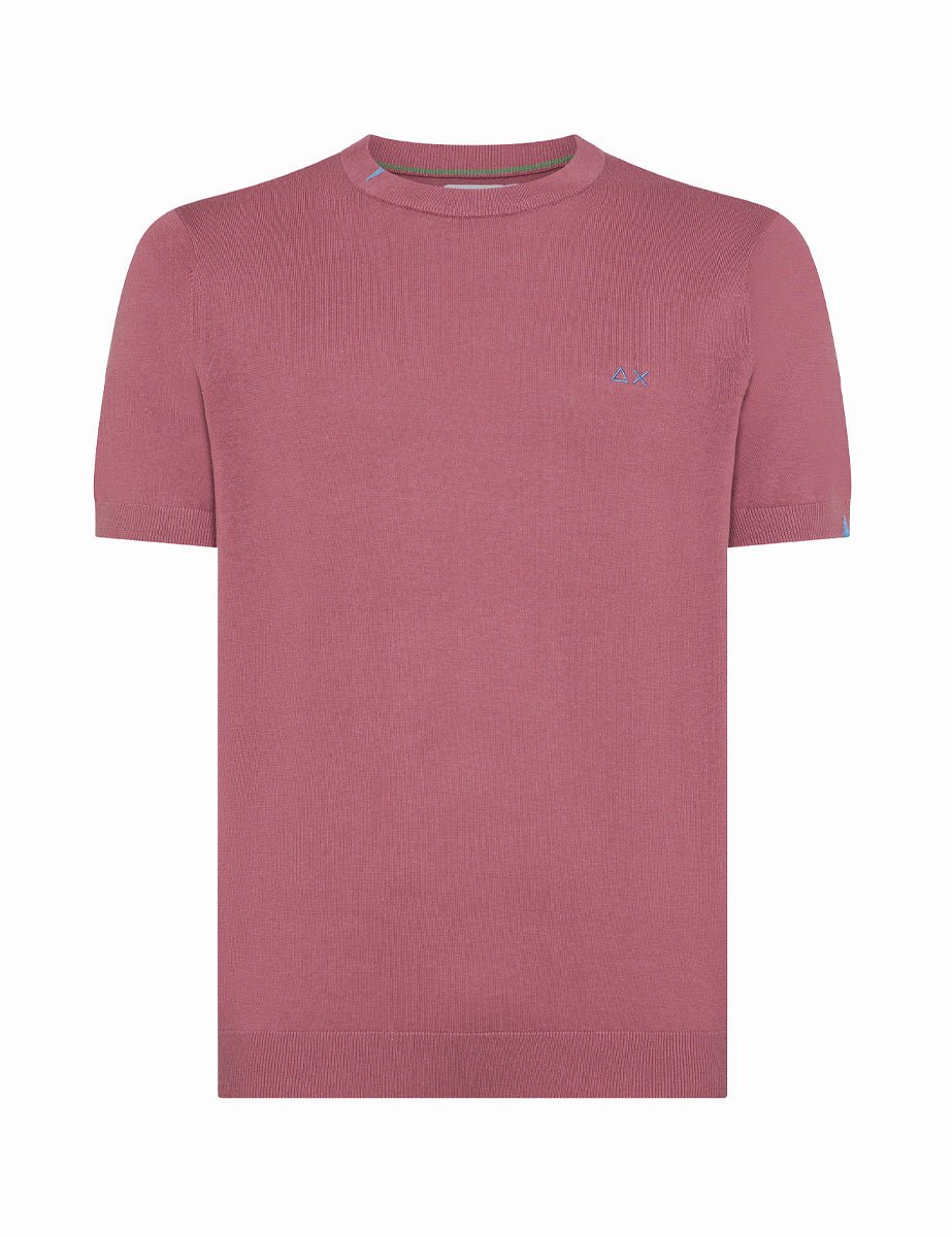 t-shirt maglia rosa - sun68 - pullover