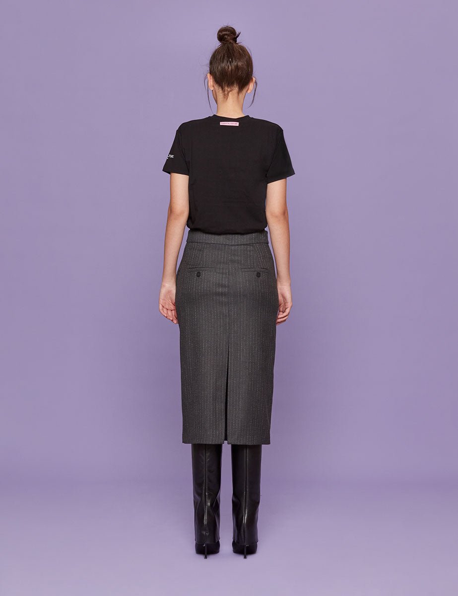 t-shirt nero - superculture - t-shirt