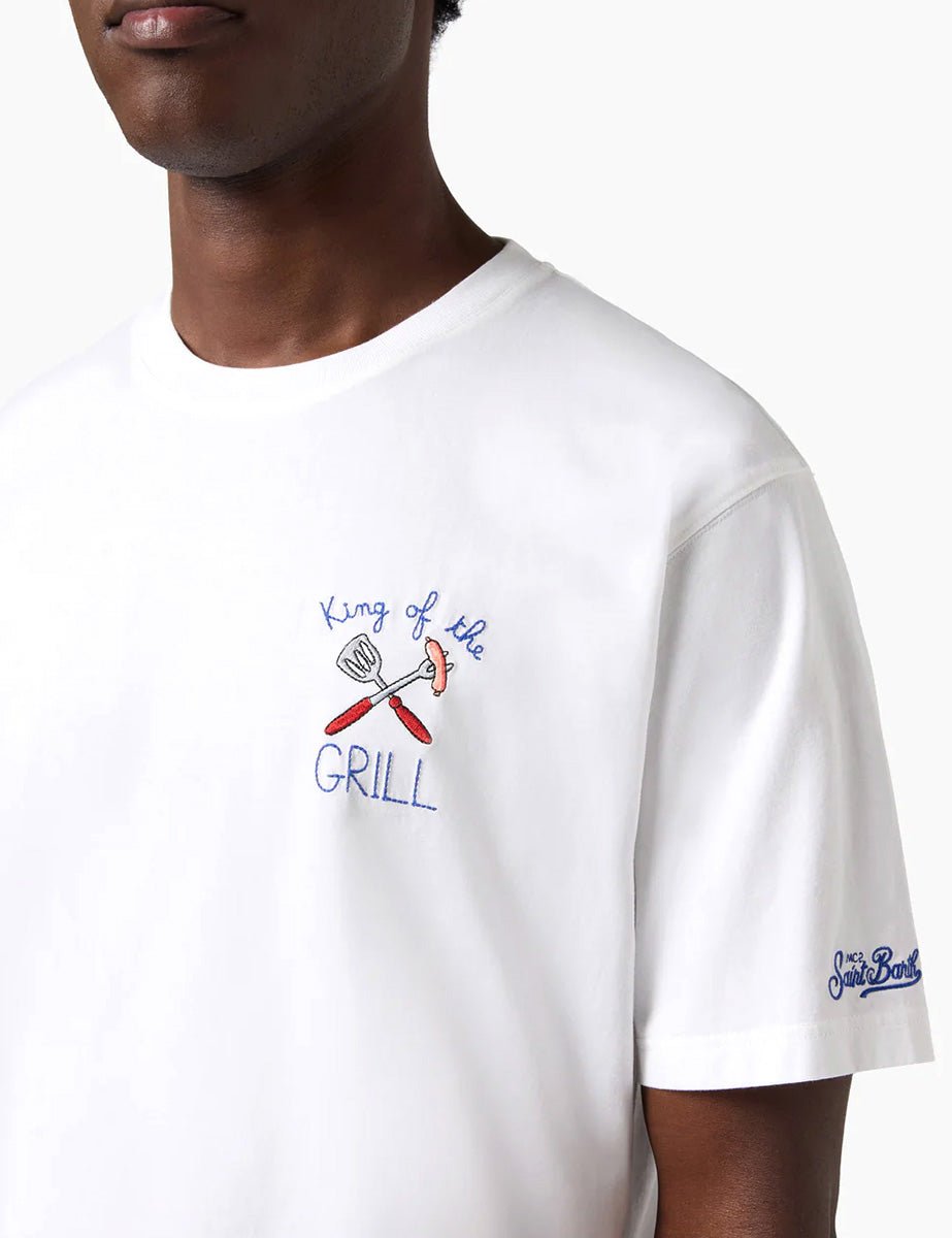 t-shirt portofino bbq king - st. barth - t-shirt