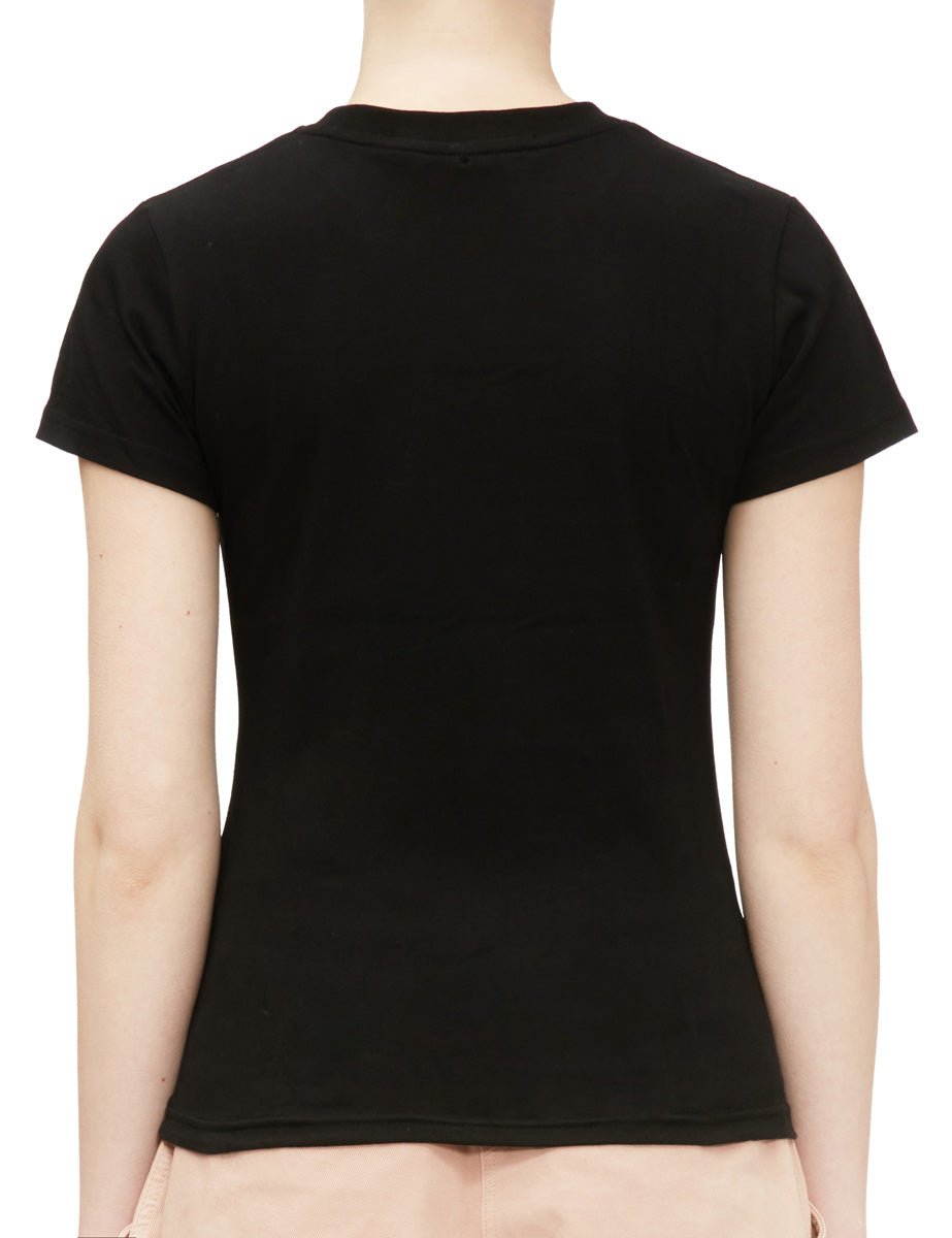 t-shirt slim piercing perla black - kimhekim - t-shirt