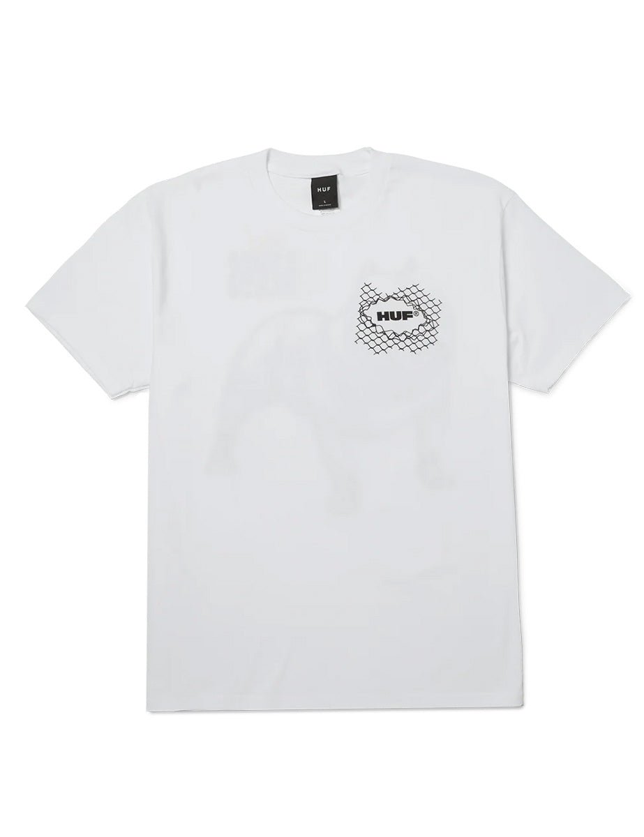 t-shirt stampa 4 the dawgs white - huf - t-shirt