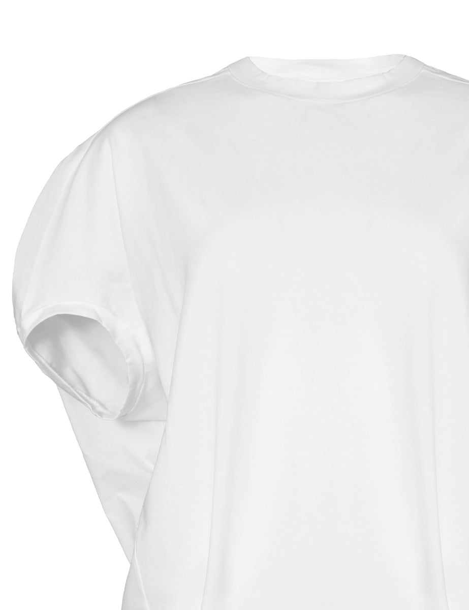 t-shirt uovo pop jersey bianco - alpha - t-shirt
