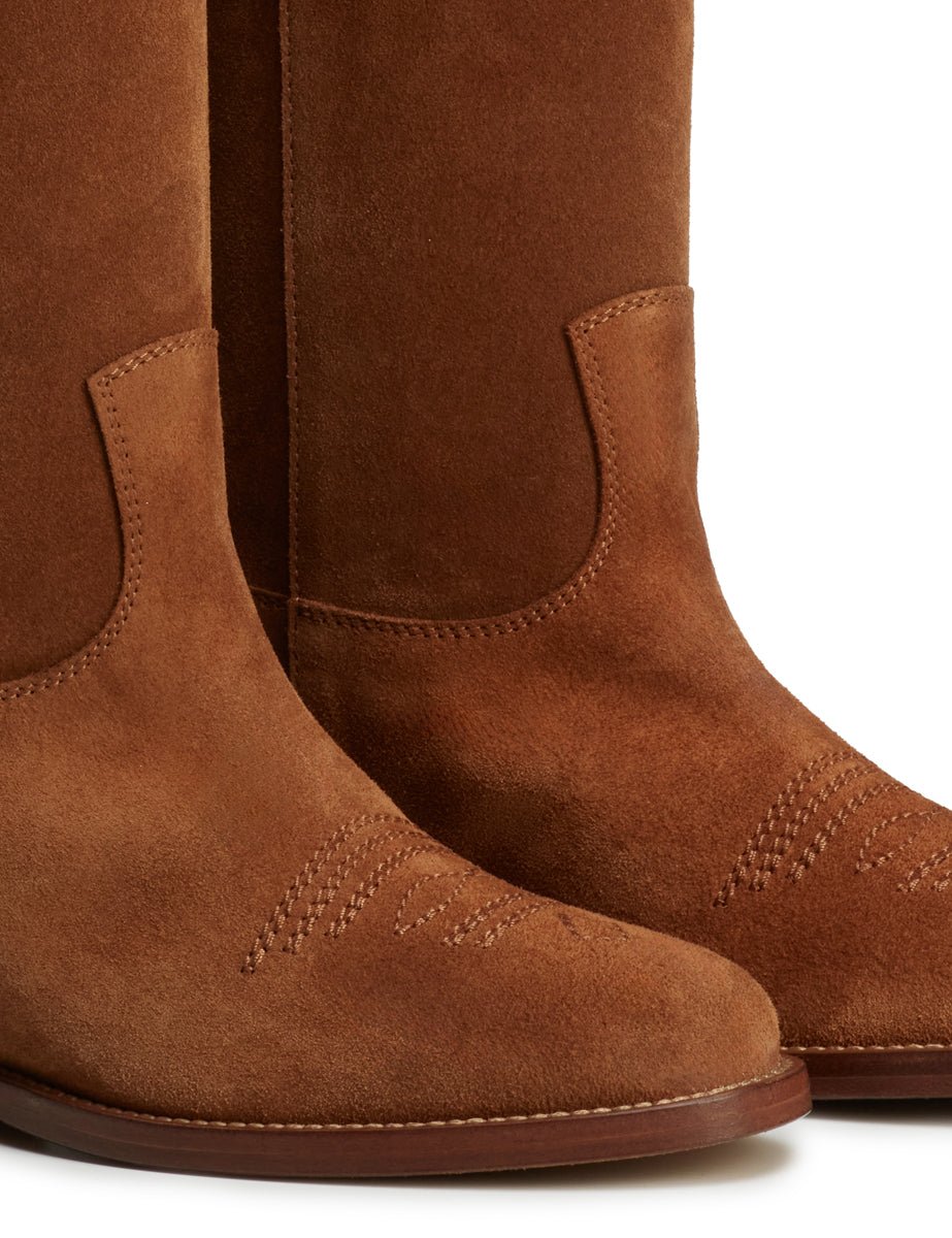 texano velour soft martora - viaroma15 - stivale