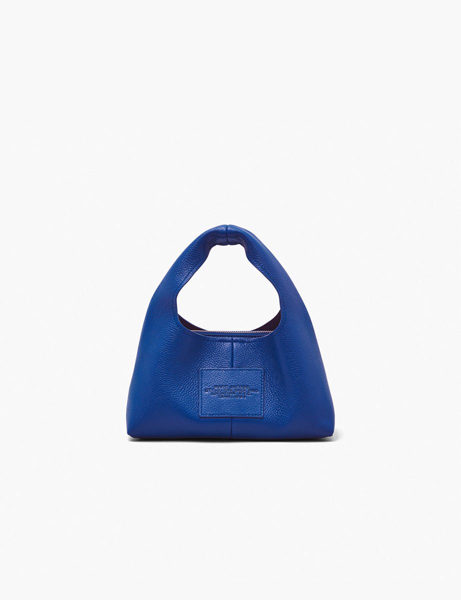 the mini sack leather cobalt - marc jacobs - shopper