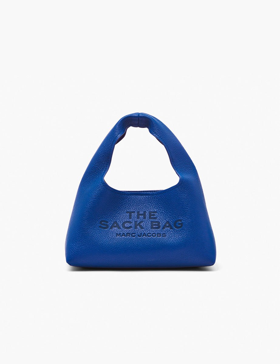 the mini sack leather cobalt - marc jacobs - shopper