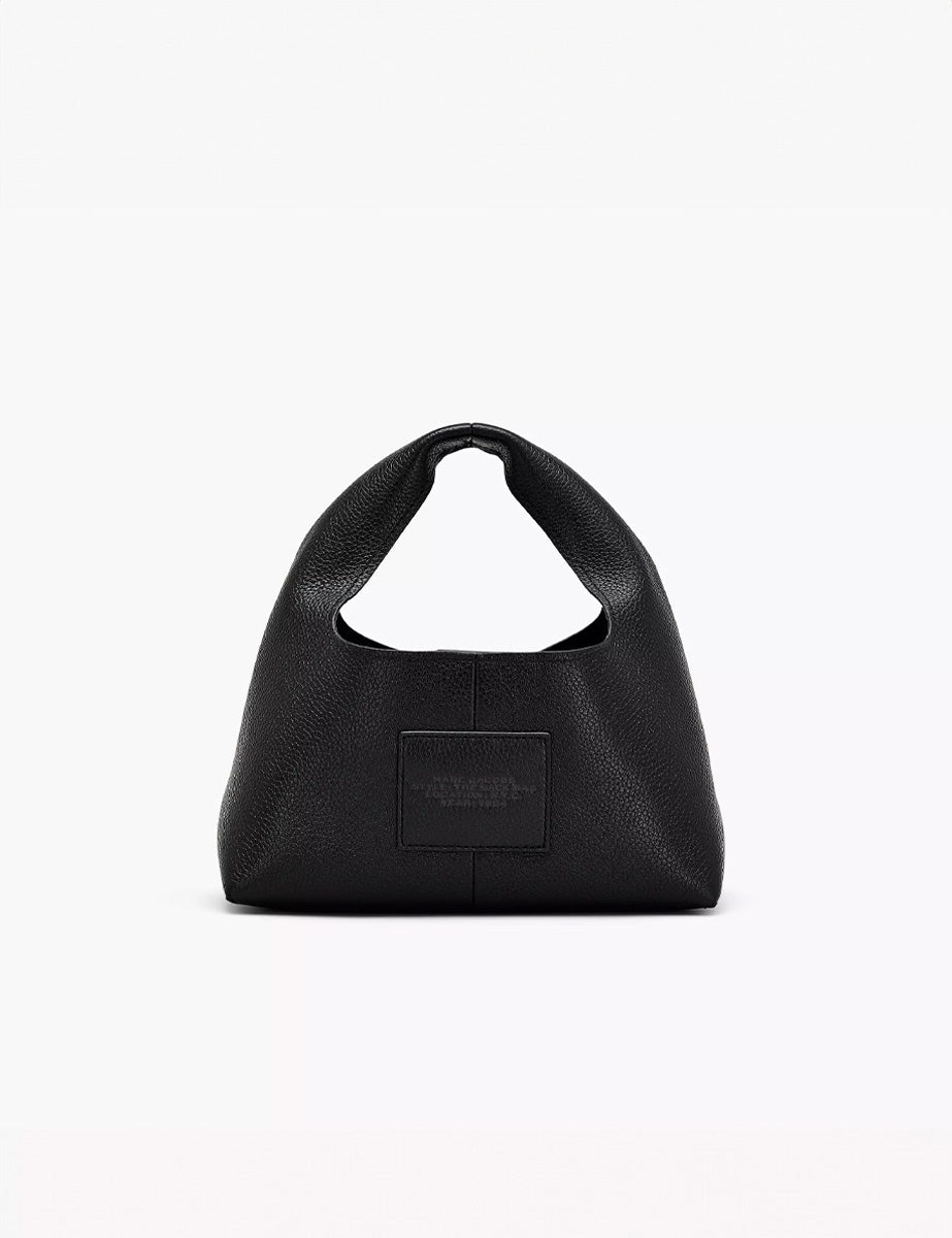 the mini sack leather nero - marc jacobs - shopper