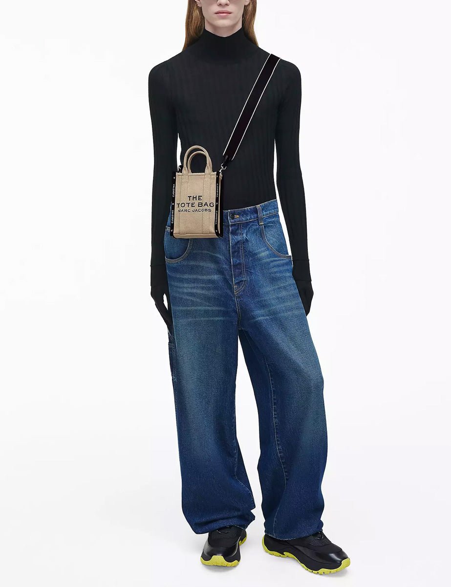 the phone tote leather warm sand - marc jacobs - shopper