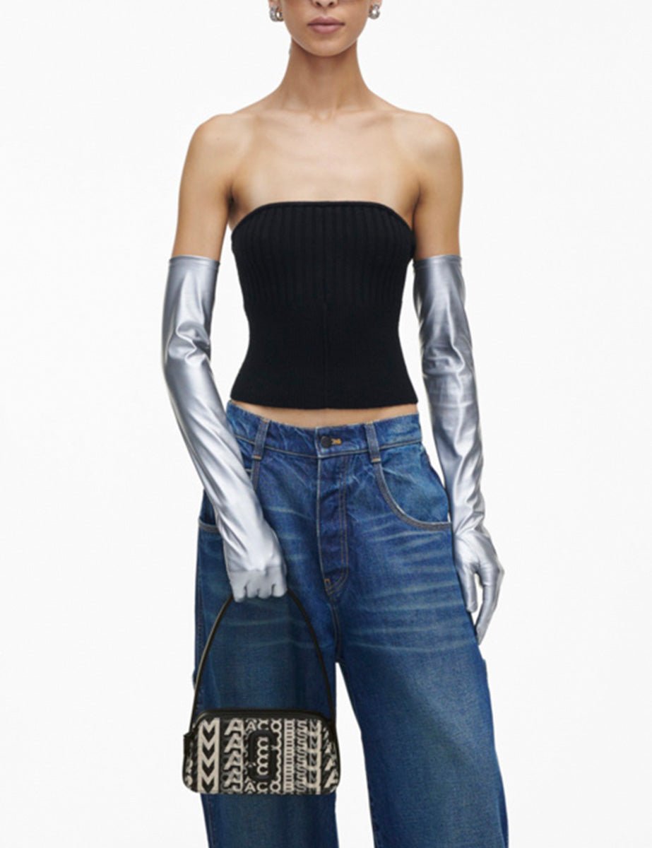 the slingshot black white - marc jacobs - clutch